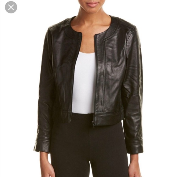 derek lam genuine leather coats & jackets